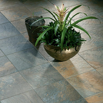 Матовый керамогранит KERAMA MARAZZI Сланец SG908300N темный керамический гранит 30х30см 1,44кв.м.