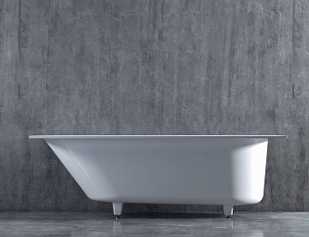 Ванна каменная SALINI ORNELLA 102311GRF S-Sense глянцевая 170х75см встраиваемая