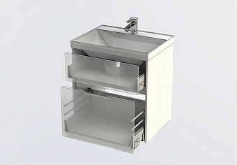 Тумба с раковиной AQUANET Латина 212833 45х60х65см