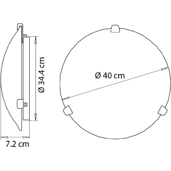 Светильник потолочный Arte Lamp ORNAMENT A4120PL-3CC 60Вт E27