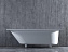 Ванна каменная SALINI ORNELLA 102311GRF S-Sense глянцевая 170х75см встраиваемая