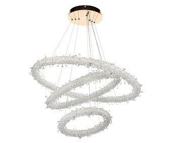 Люстра подвесная KINK Light Лиам 07875-80+60+40,33 113Вт 3 лампочек LED