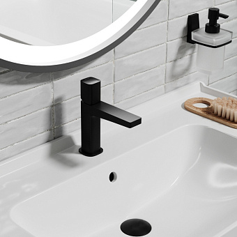 Смеситель для раковины WASSERKRAFT Nuthe 9100 9103 чёрный