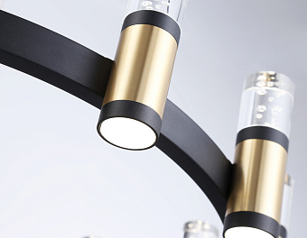 Люстра подвесная Ambrella COMFORT LineTech FL6206 72Вт 12 лампочек LED