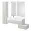 Комод Акватон Сакура 1A220403SKW80 47х60,4х24см белый глянцевый/ольха наварра