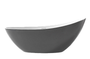 Ванна акриловая Abber AB9233G 184х79см отдельностоящая