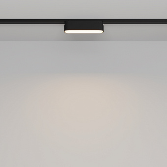 Магнитный трековый светильник Maytoni Basis TR080-1-6W3K-B 6Вт LED чёрный