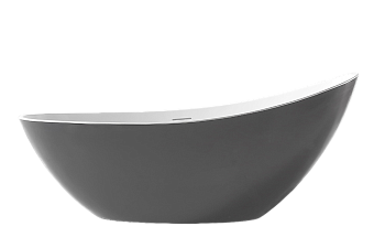 Ванна акриловая Abber AB9233G 184х79см отдельностоящая
