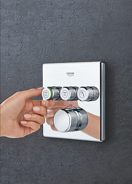 Смеситель для душа GROHE Grohtherm SmartControl 29126000 хром