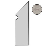 Плинтус Atlas Concord Италия Mark AMZR Chrome Battiscopa Sagomato DX 30х7,2см 0,259кв.м.