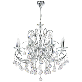 Люстра подвесная Lightstar Elegante 708084 60Вт 8 лампочек E14