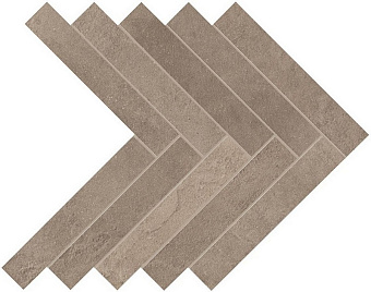 Керамическая мозаика Atlas Concord Италия Dwell A1DD Greige Herringbone 36,2х41см 0,596кв.м.