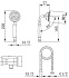 Ручной душ CAPRIGO PARTS 99-562-crm хром