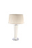 Настольная лампа Lucia Tucci PELLE BIANCA T119.1 60Вт E27