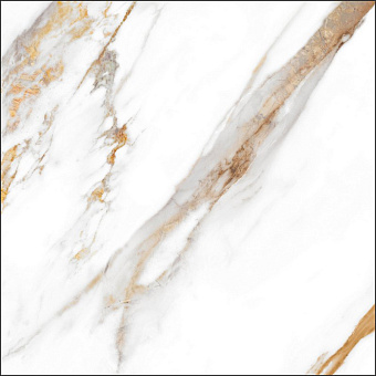 Матовый керамогранит Global Tile Calacatta Royal_GT GT60600103MR белый 60х60см 1,44кв.м.