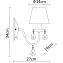 Светильник настенный Arte Lamp MELISA A9123AP-1CC 40Вт E14