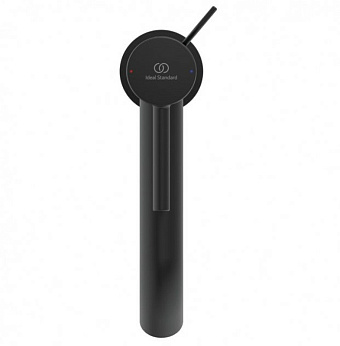 Смеситель для раковины IDEAL STANDARD CERALINE BC194XG чёрный матовый