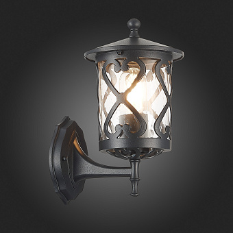 Светильник фасадный ST Luce LORNE SL085.401.01 60Вт IP44 E27 чёрный
