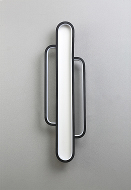 Бра CRYSTAL LUX SOBRE SOBRE AP35W LED H600 V1 BLACK 35Вт LED