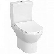 Унитаз напольный VITRA Integra Round 9833B003-7206 безободковый с микролифтом