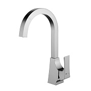 Смеситель для кухни LEMARK Unit LM4555C поворотный излив хром