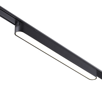 Трековый светильник Novotech SHINO 359074 SMAL 18Вт LED чёрный для низковольтного трека