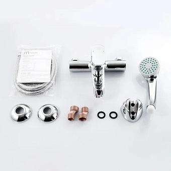 Смеситель для ванны MILARDO Dover DOVSB00M02 хром глянец