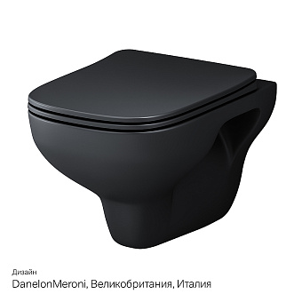 Унитаз подвесной AM-PM X-Joy S C85A1700MBSC безободковый с микролифтом