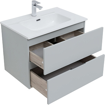 Тумба под раковину подвесная AQUANET Алвита New 303907 46х70х51,3см