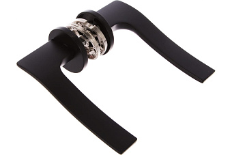 Дверная ручка нажимная ARMADILLO AQUA URS BL-26 40331 чёрный