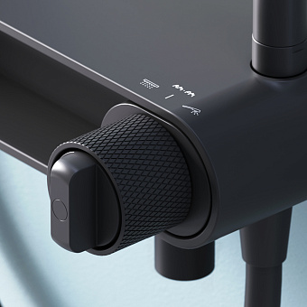 Душевая система AM-PM X-Joy F0785A722 чёрный