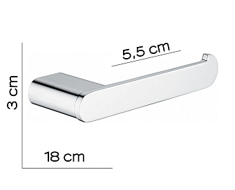 Держатель туалетной бумаги Gedy Azzorre A124(13) хром