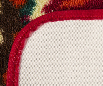 Коврик для ванной WASSERKRAFT Isen BM-4002 80х50см красный