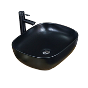 Раковина накладная MELANA A419-CBK-M-803 49х40см