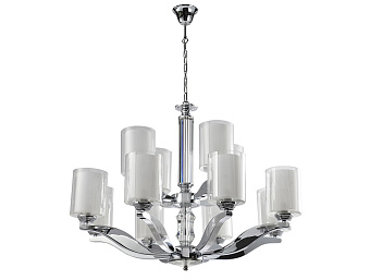 Люстра подвесная Newport 7900 7908+4/C 60Вт 12 лампочек E14