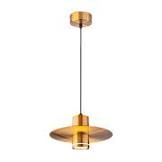 Светильник подвесной Eurosvet Disсо 50155/1 LED бронза 9Вт LED