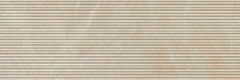 Настенная плитка MARAZZI ITALY Marbleplay M4P9 Marfil Struttura Mikado ЗD Rett 30х90см 1,35кв.м. глянцевая