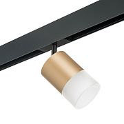 Трековый светильник Lightstar Rullo PRO349081 15Вт GX53 золото для однофазного трека