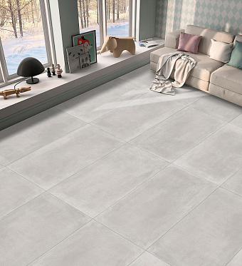 Матовый керамогранит NEODOM Cemento N12531 Concrete Marfil Matt 120х60см 1,44кв.м.