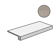 Плитка для ступеней Atlas Concord Италия Boost AN72 Grey Scalino 33х120см 0,396кв.м. неполированная