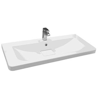 Раковина встраиваемая сверху Акватон Шерилл 1A71323KSH010 105х46см