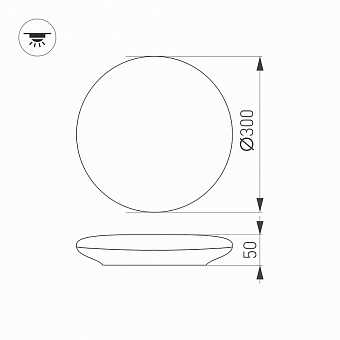 Светильник точечный накладной Arlight CL-Frisbee-Dim 030111 18Вт LED