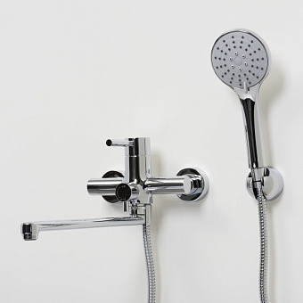 Смеситель для ванны WASSERKRAFT Main 4102L хром