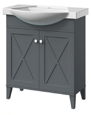 Тумба под раковину напольная CAPRIGO TORINO 34611-TP810 44х88,1х75,6см