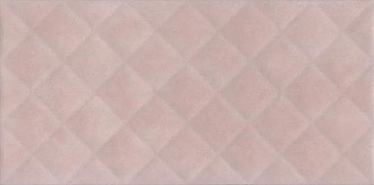 Настенная плитка KERAMA MARAZZI 11138R розовый структура обрезной 30х60см 1,26кв.м. матовая