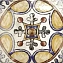 Декор MAINZU Maiolica PT03095 разноцветный 20х20см 0,04кв.м.