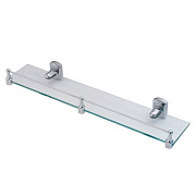Полка в ванную прямоугольная WASSERKRAFT Oder K-3000 K-3044 1-ярусная 12,5х50см хром