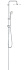 Душевой гарнитур GROHE New Tempesta Rustic 27399002 хром