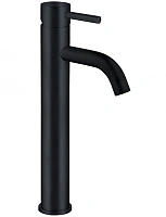 Смеситель для раковины Abber Wasser Kreis AF8111B чёрный матовый
