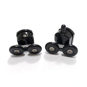 Угловое ограждение Abber Schwarzer Diamant AG30130B-S70B 195х70см стекло прозрачное